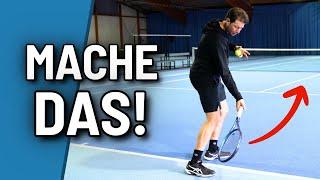 So bekommst du mehr Topspin! [Tennis Technik]