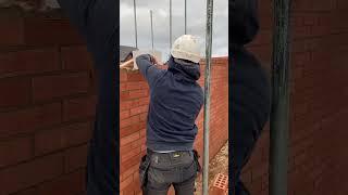 How to lay bricks on site by Brick2Brick uk.