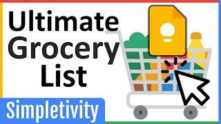 Ultimate Shopping List in Google Keep (so easy to use!)