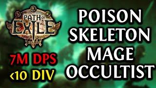 Poison Skeleton Mage Comprehensive Build Guide | Path of Exile(3.20)