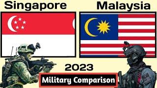 Singapore vs Malaysia military power comparison 2023 | Malaysia vs Singapore 2023 | defence power