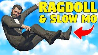 RAGDOLL + SLOW MOTION MOD Install in GTA 5 | GTA 5 Mods