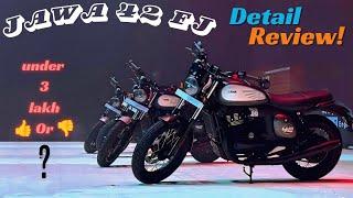 Jawa 42 FJ – Full Detailed Review | Retro Looks, Modern Performance  in tamil #biker  #jawa #drone