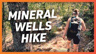 Hiking Lake Mineral Wells State Park