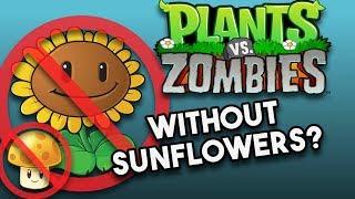 Is it Possible to Beat Plants Vs. Zombies Without Sunflowers? (No Sunflower Challenge)