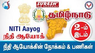 நிதி ஆயோக் | NITI AAYOG | Tamil Nadu 2nd Rank | Full Details | Bala | Suresh IAS Academy