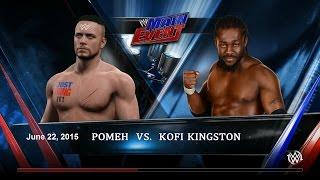 WWE 2K15. POMEH vs KOFI KINGSTON