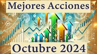 Mejores Acciones para Invertir en Octubre: Valor Intrínseco y Zonas de Compra