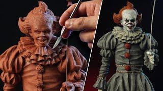 Sculpting PENNYWISE | IT  [ Timelapse ]