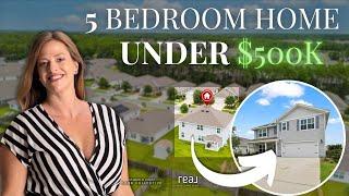 Stunning 5 Bedroom Home UNDER $500k in Hammock Bay, Florida