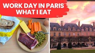 French diet Office Work Day in Paris - French Woman What I eat in a Day in France