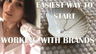 How to start working with BIG brands as small influencer | Daniel Wellington & Monica Vinader