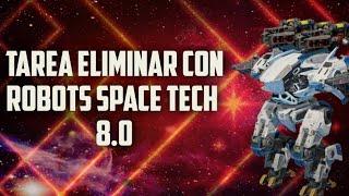 8.0 TAREA DE ELIMINAR CON SPACE TECH WAR ROBOTS #warrobots #denrowgamer