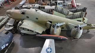 Storage Aircraft Restoration Projects and More NMUSAF Jan 2025