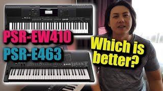 Is Yamaha PSR-EW410 *BETTER* than Yamaha PSR-E463