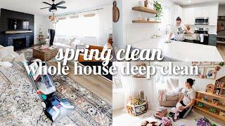 NEW CLEAN WITH ME WHOLE HOUSE | Spring Deep Cleaning 2024