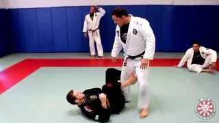 De la Riva Guard Pass - Headquarters Position or Shin Pressure by Saulo Ribeiro