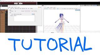 [PMX Editor Plugin Presentation] Adjusting Motions for MMD easily