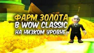 ФАРМ ЗОЛОТА В World of Warcraft Classic на низком уровне