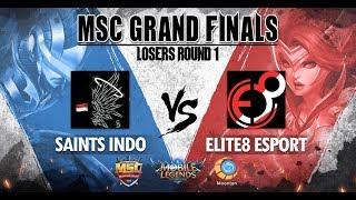 Day2: MSC Grand Final Elite8 Esport VS Saints Indo