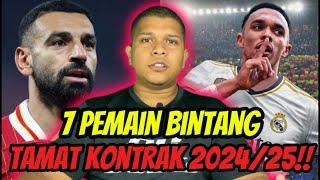 7 Pemain Bintang Yang Akan Tamat Kontrak 2024/25‼️