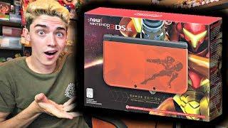 BRAND NEW SPECIAL EDITION METROID NEW 3DS XL! (REACTION)