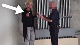 BEST Smoking Cop Pranks (NEVER DO THIS!!!) - POLICE SECURITY MAGIC PRANKS COMPILATION 2018