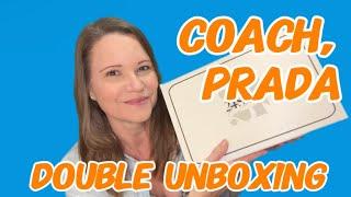 Coach & Prada Double Unboxing