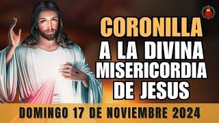 #Coronilla a la Divina Misericordia de Hoy Domingo 17 de Noviembre 2024 -#Rosario de la Misericordia