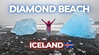 Diamond Beach and Jokulsarlon Glacier Lagoon - Our Favorite Spot in Iceland - Iceland Vlog