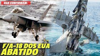 Jato F/A-18 dos EUA ABATIDO no Mar Vermelho: CENTCOM afirma que foi "fogo amigo"