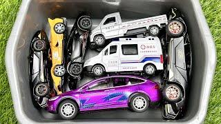 A Box Full Of Diecast Cars, Rolls Royce, Lamborgini, Ferarri, Lexus, Civic, Peugeot, Jeep, Fs22 #48