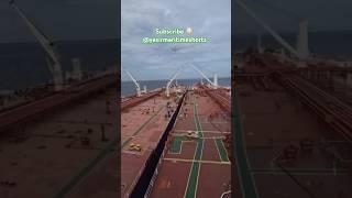 How Oil Transfer Between Giant Tankers Works