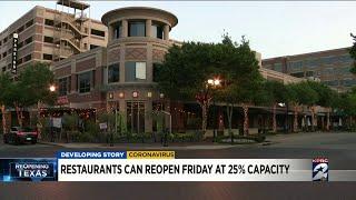 Reopening Texas: Do Texas restaurants feel comfortable reopening?