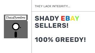 Shady eBay sellers - no integrity - greedy - my order was cancelled by the seller!