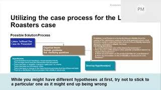 Case Workshop at A.T. Kearney | 2019 Fall Webinar Series