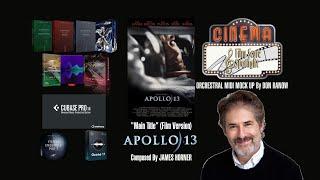 "Main Title" - APOLLO 13 (James Horner) MIDI MOCKUP