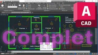 AutoCAD | Apprendre le plan d'electricite Sur AutoCAD