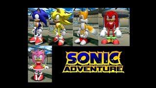 Sonic Adventure 2 models in SADX Release