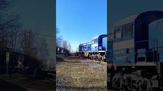 ТГМ4А-2272 с красной звездой,  вывозные работы с Ижорского завода #тгм4 #жтэк #маневровый #railway