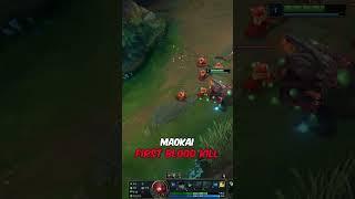  FIRST BLOOD by Lathyrus with MAOKAI in 20 Seconds!  | LoL Funny Moments #Maokai #LeagueofLegends