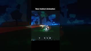 New Blox Fruits Instinct Animation Update #bloxfruits