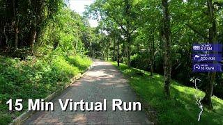 Taman Tasik Permaisuri, Kuala Lumpur | 15 Min Virtual Running for Treadmill Workouts