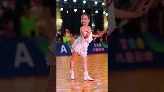 Rumba&ChaCha |Wonderful thank you performance by the 6-year-old champion#dancesports #ballroomdance