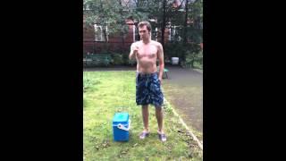 Ice bucket challenge. Евгений Голанцев