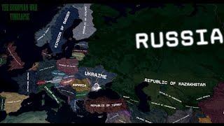 HOI4-The Fire Rises-Russian Federation Timelapse