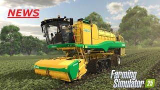 Farming Simulator 25 NEWS | Bufali d’acqua, Piselli e.....