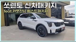 신차패키지 이렇게만 진행하면 됩니다/ 쏘렌토 하이브리드;)