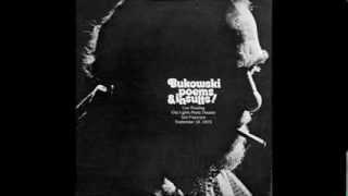 Charles Bukowski - Poems Insults! - Live Reading City Lights