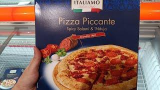 ME ENCUENTRO PIZZA PICANTE DE SALAMI Y NDUJA DEL LIDL!!!!